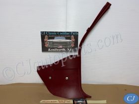 OEM 1971 1972 1973 1974 1975 1976 Cadillac Deville Eldorado Fleetwood Calais RIGHT PASSENGER SIDE LOWER KICK PANEL TRIM - RED